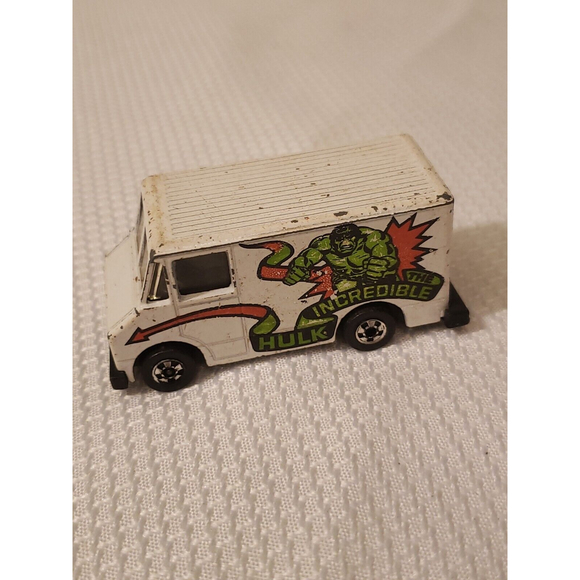 Vintage Hot Wheels 1979 Scene Machines The Incredible Hulk Delivery Van L@@K!! - Picture 1 of 7